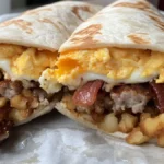 Egg Normous Burrito with delicious layers