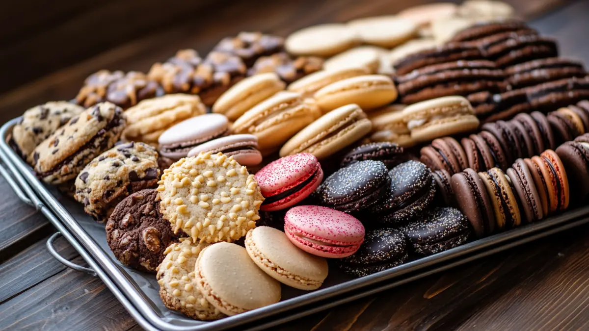 Cookie Tray with Assorted Cookies